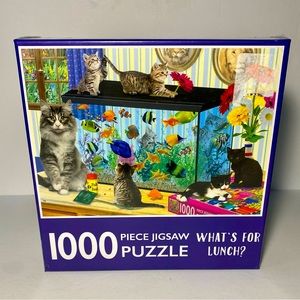 Page Publications Cats/Kittens Jigsaw Puzzle for Adults What's for Lunch 1000PCS